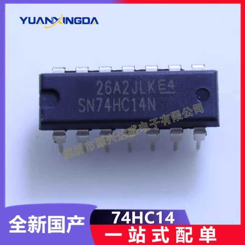 Brand New Direct Plug 74HC14 Chip Logic Circuit - Six Non-Gate DIP14 ...