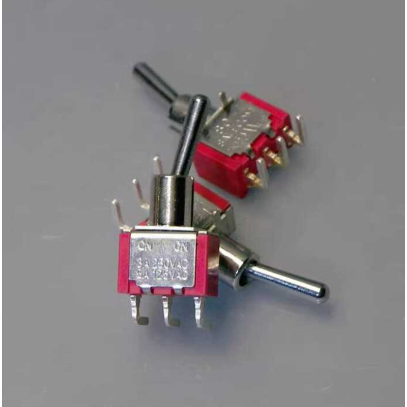 SALECOM Taiwan T80-T T8019 3-Pin 2-Position Angled Rocker with Fixed ...