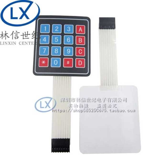 Extra Large Keys 4*4 Matrix Single Chip Microcomputer Expansion ...