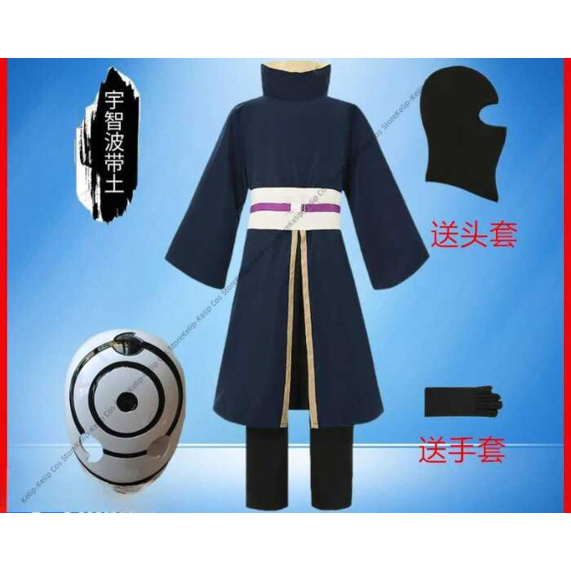 Obito Uchiha Anime Cospay Haoween Costumes For Women Men Japanese Robe ...
