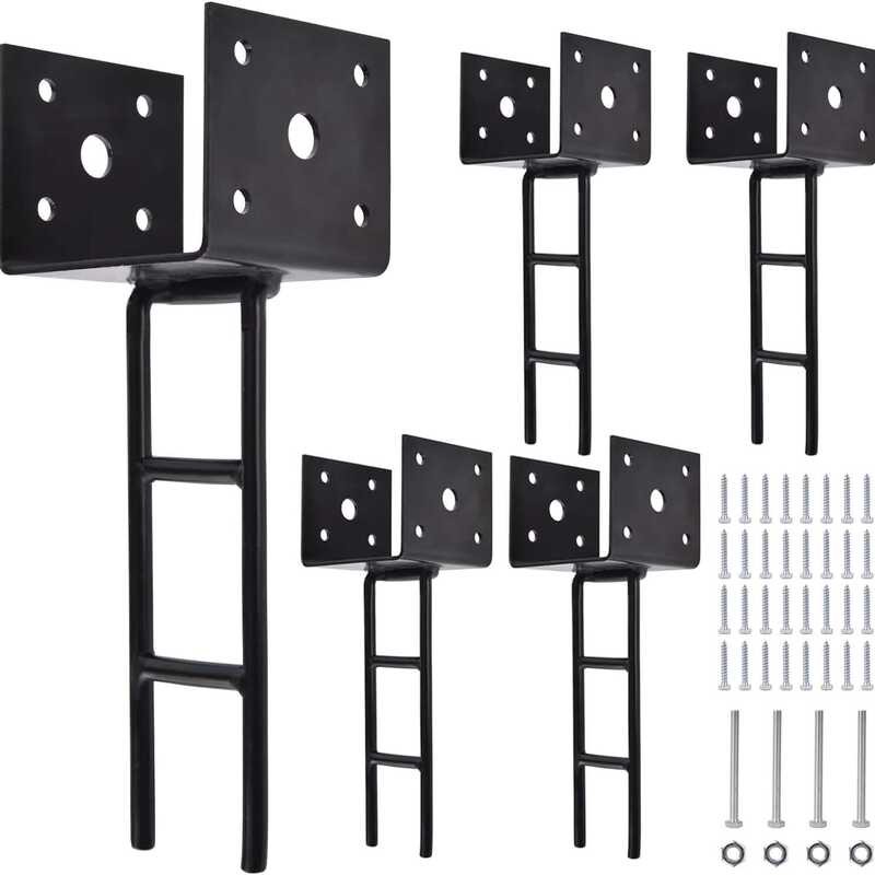 American Style Wooden Shed Frame Embedded Parts Fence Post Oil Tank ...