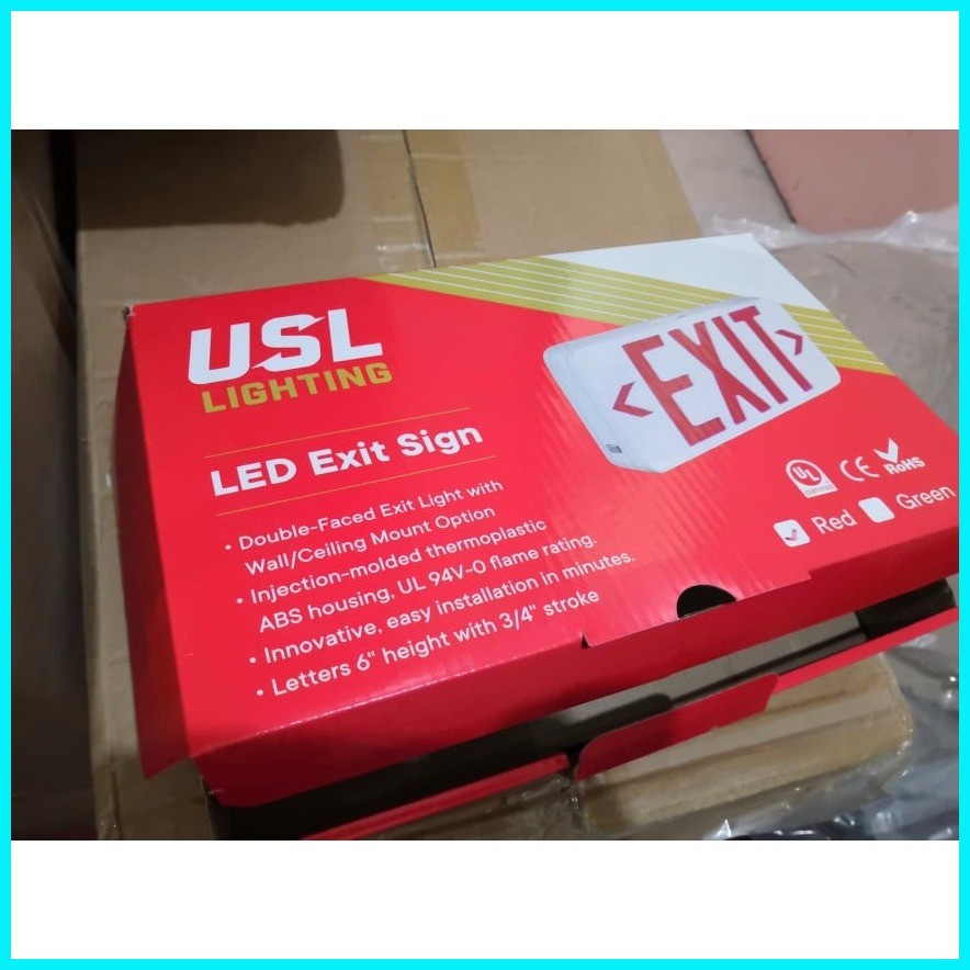 Exit Light / Fire Exit Sign / Emergency Exit Signs ( UL Certified 94V-0 ...