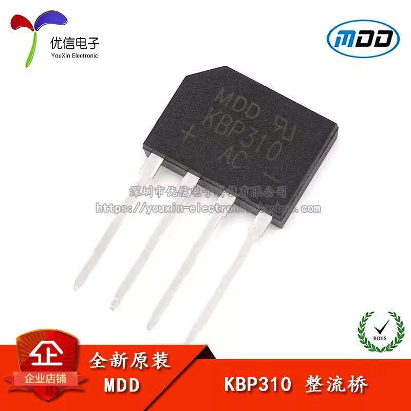 Original KBP310 3A/1000V Flat Stack Silicon Bridge Rectifier | Shopee ...