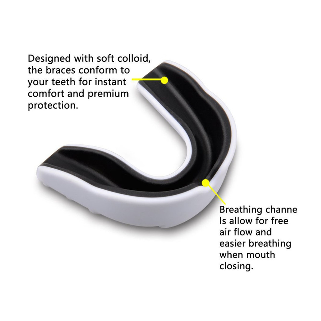 Sport Mouth Guard EVA Teeth Protect for Boxing Football Basketball ...