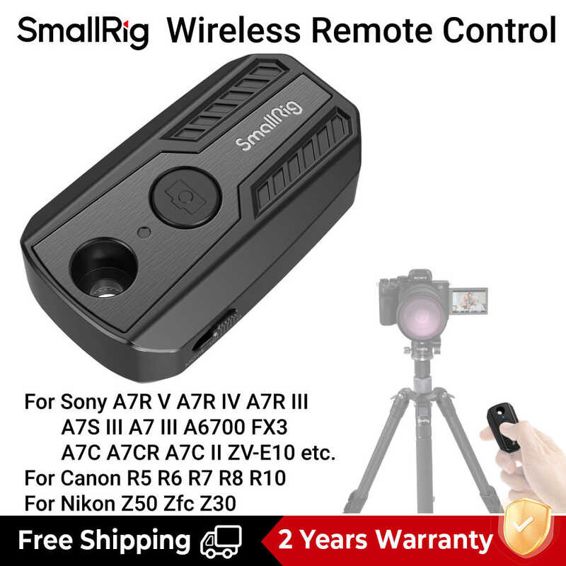 SmallRig Wireless Remote Control Camera Sony ZV-E10 ZV1 A7RV A7RIV A7IV ...