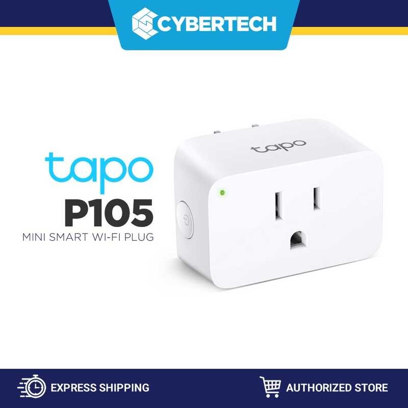 Cybertech Tp-Link Tapo P105 Mini Smart Wi-Fi Plug 39F | Shopee Philippines