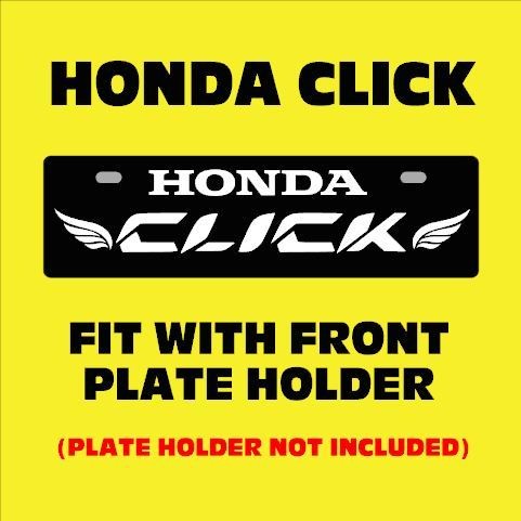 HONDA CLICK / BEAT / VARIO FRONT PLATE MOTORSHOW PLATES FIT FOR CLICK ...