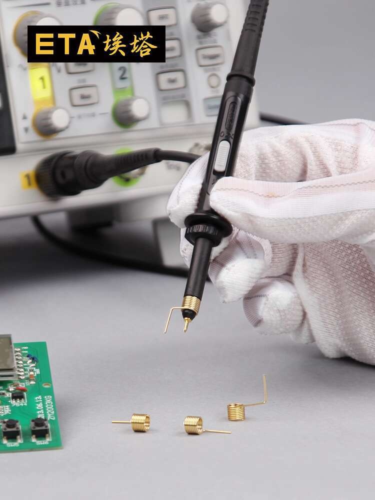 ETA5906 Oscilloscope Probe Ripple Measurement Ground Spring Gold-Plated ...