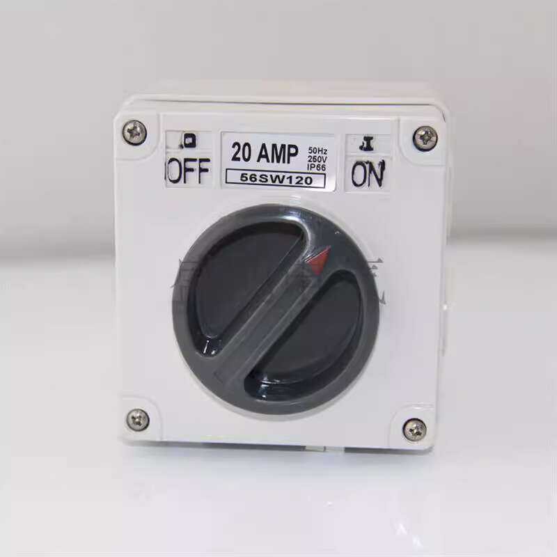 New Australian Style Waterproof Square Rotary Switch 56SW120 110 132 ...