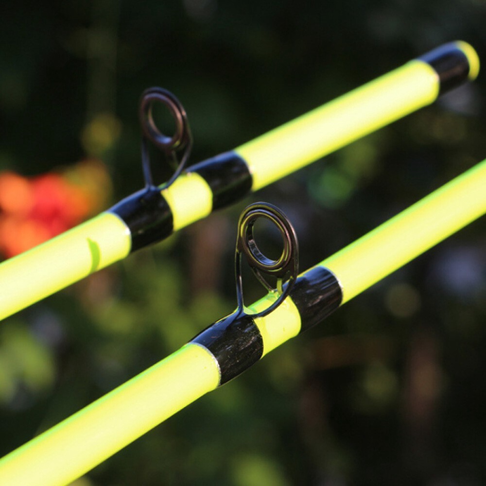 TOKUSHIMA Lemon Yellow Lure Fishing Rod 1.6-2.4M Ultralight Fishing Rod ...