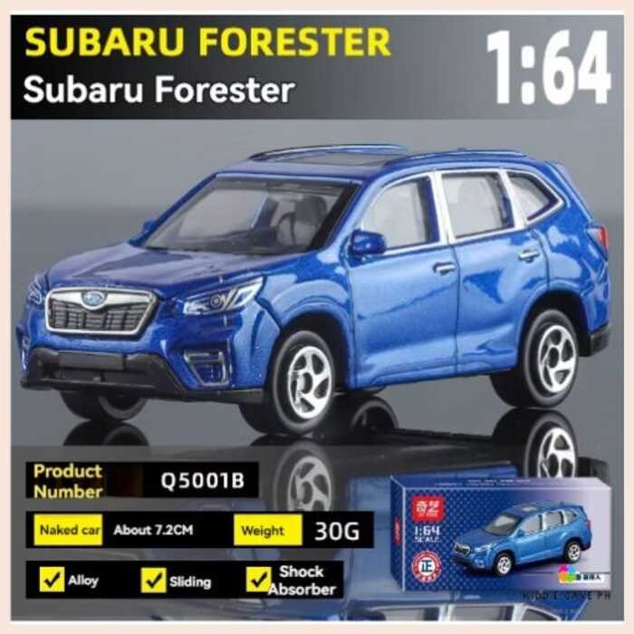 Subaru Forester Land Rover Die-Cast Toy Vehicle 1:64 Scale Alloy ...
