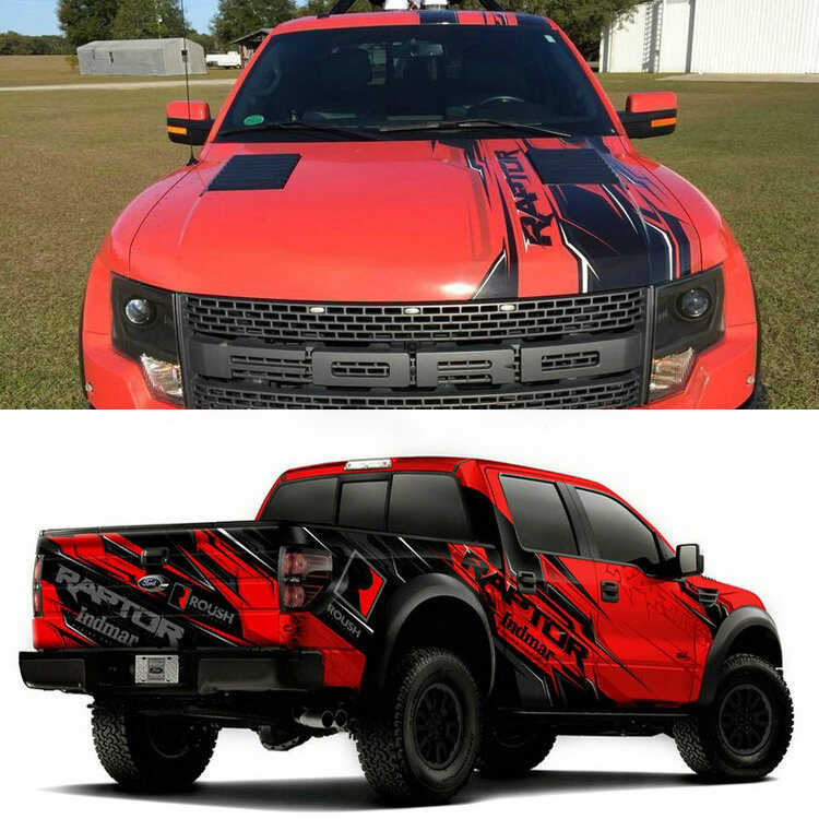 Ford Raptor F150 Car Decal, Isuzu D-MAX, Dodge Ram Off-Road Racing ...