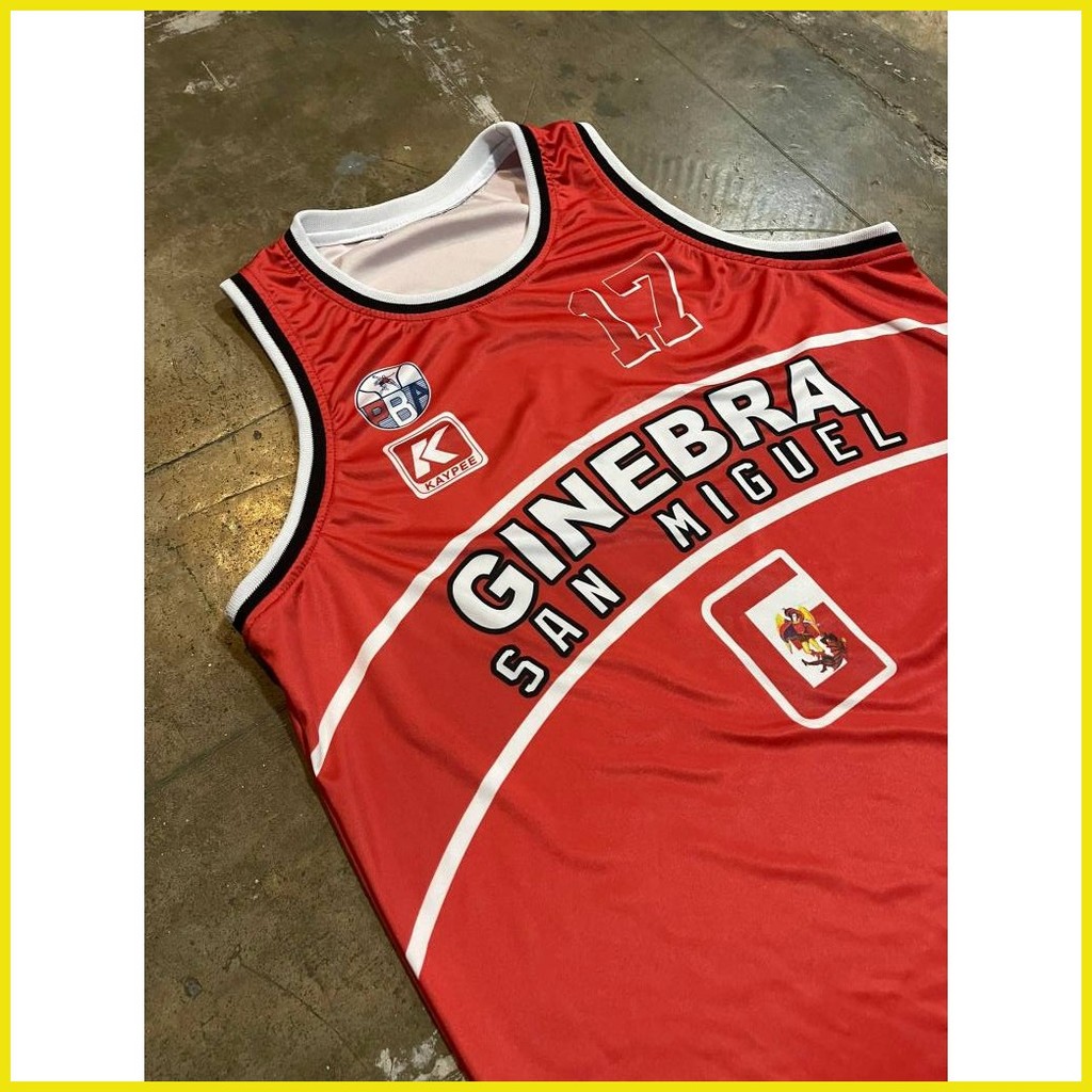 PBA RETRO JERSEY | 1991 GINEBRA SAN MIGUEL THE LIVING LEGEND JAWORSKI ...