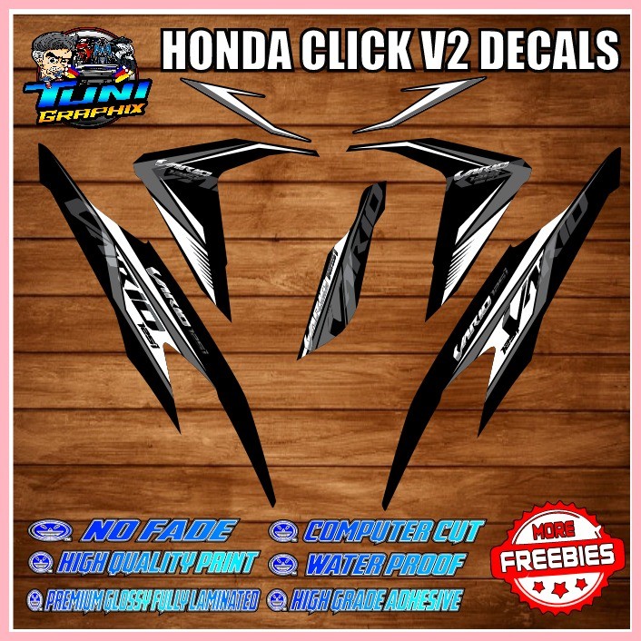 Honda Click 125i V2 Vario Line Decals Sticker | Shopee Philippines