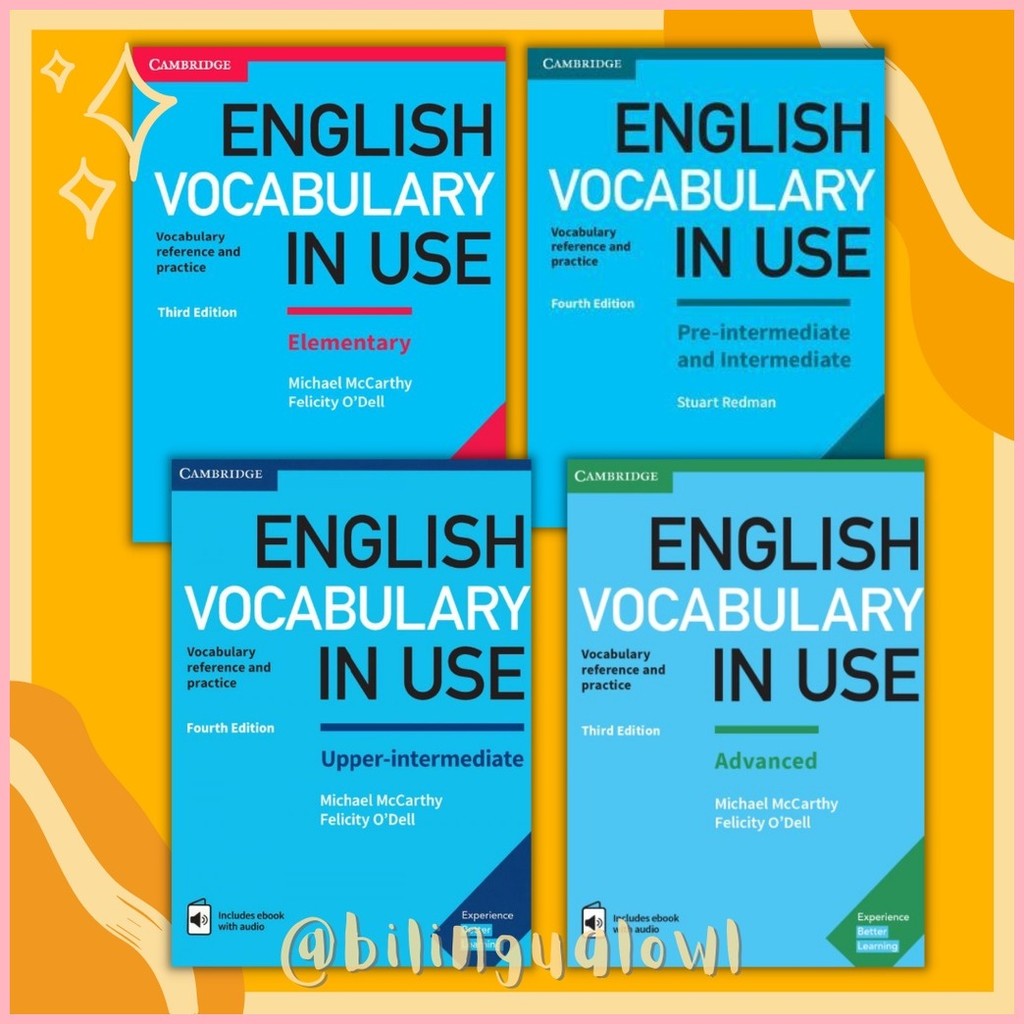 (Cambridge) English Vocabularies in Use - Elementary to Advance ...