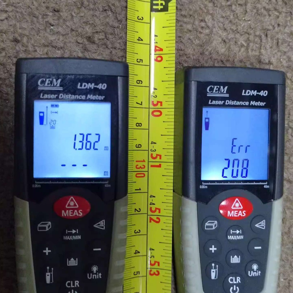 CODCOD Laser Distance Meter CEM Huashengchang LDM-40 Area Angle ...