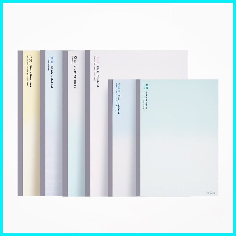 Japan Kokuyo Campus Notebook Memo Box English English Full Subject ...