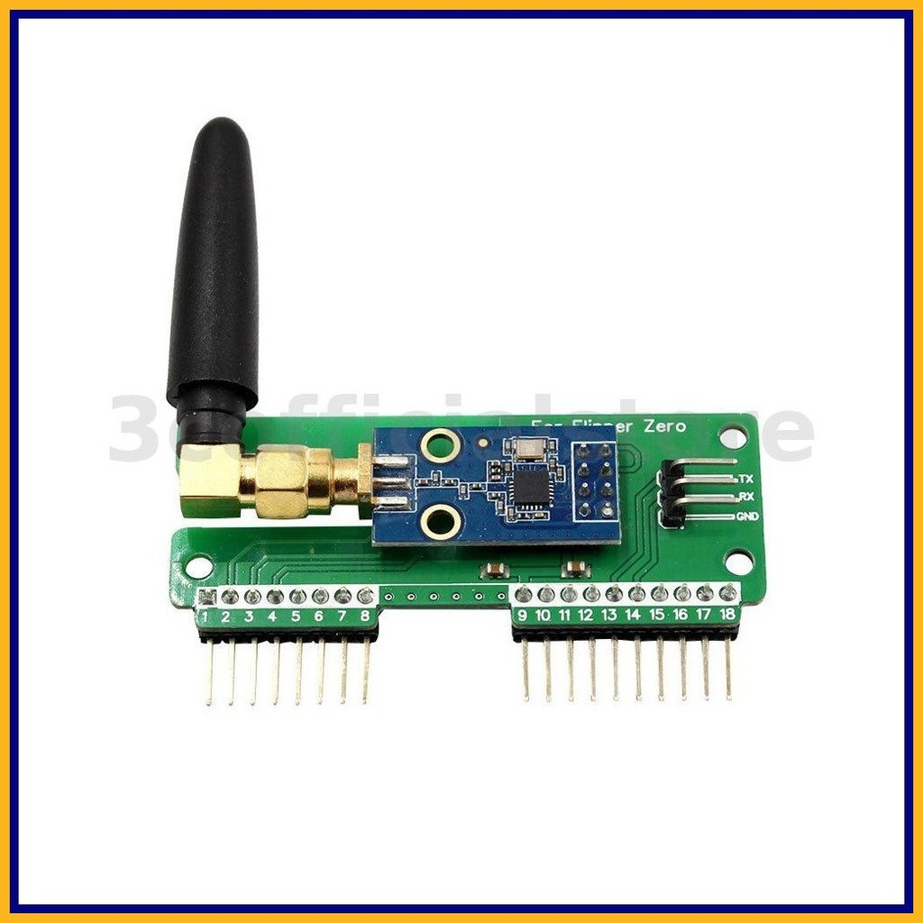 [Hot-Sale] Flipper Zero CC1101 SubGhz Module 433MHz Module Board +7T ...