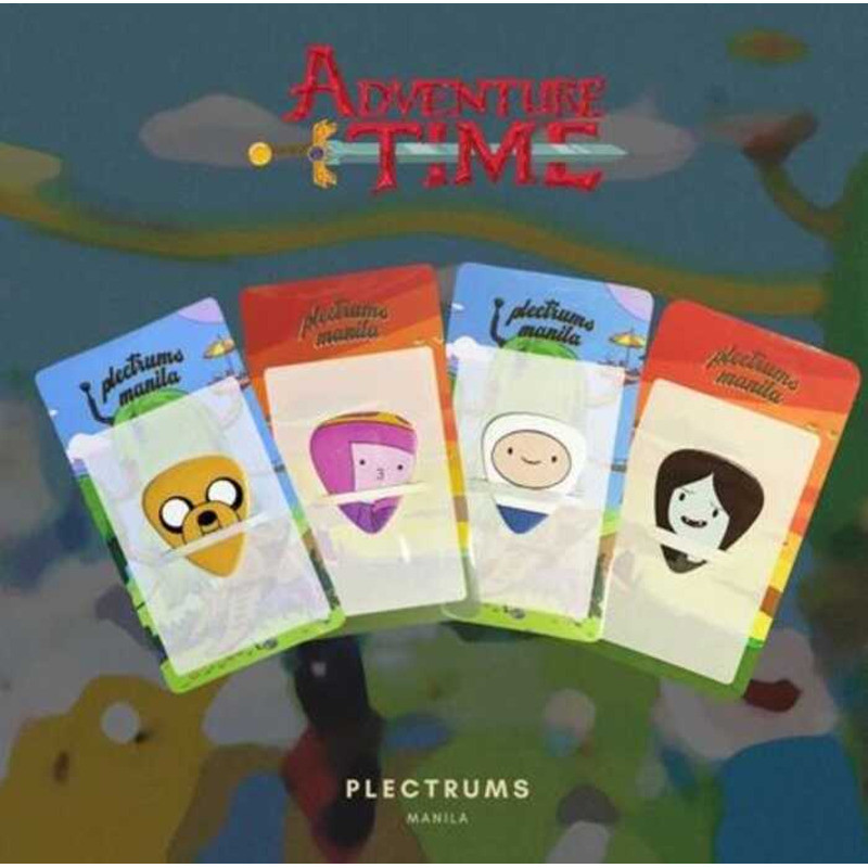 Plectrums Manila| Adventure Time Guitar Pick Finn, Jake, Marceline ...