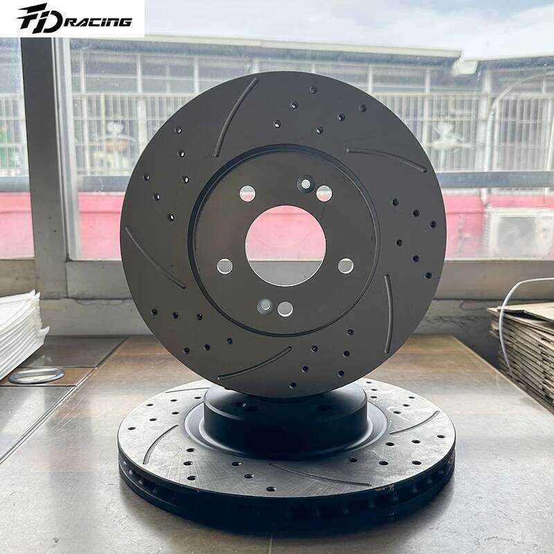 W High Quality No Noise Auto Part Car Discs Brake Rotors For Cadillac ...