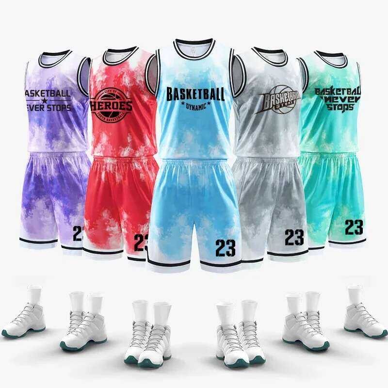 W Personalized Customizable Mens Jersey 100% Polyester Mesh Uniform ...