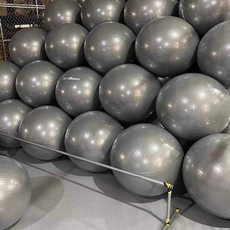 PVC Thickened Explosion-Proof Matte Gymnastics Fitness Yoga Ball Weight ...