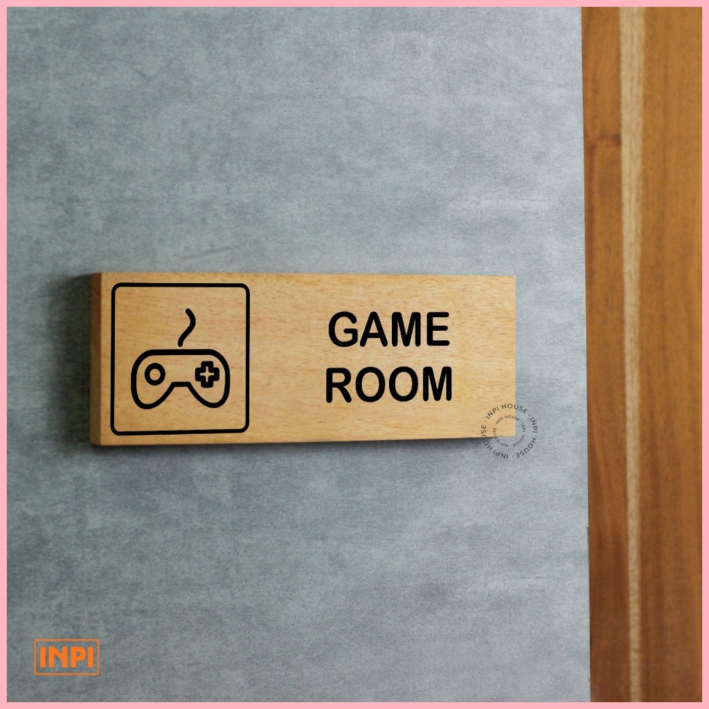 Game room signage - game room sign - wall sign - game room | Shopee ...
