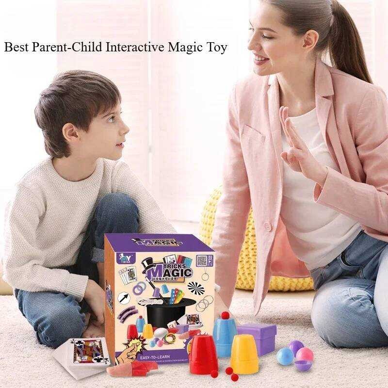 Children Magic Performance Props Set Beginners Magic Tric Kit Kids ...