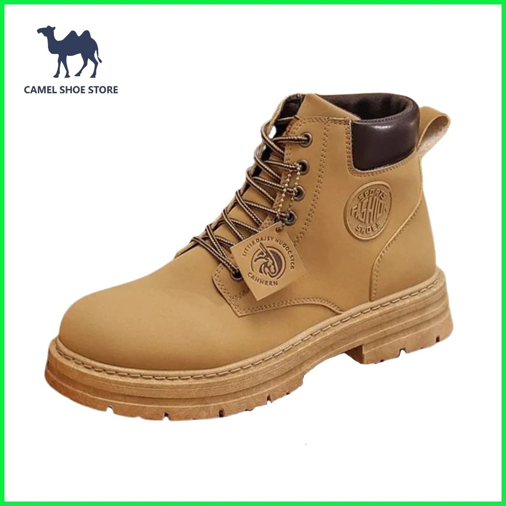 boots for men brown combat shoes high cut black timberland shoes for ...