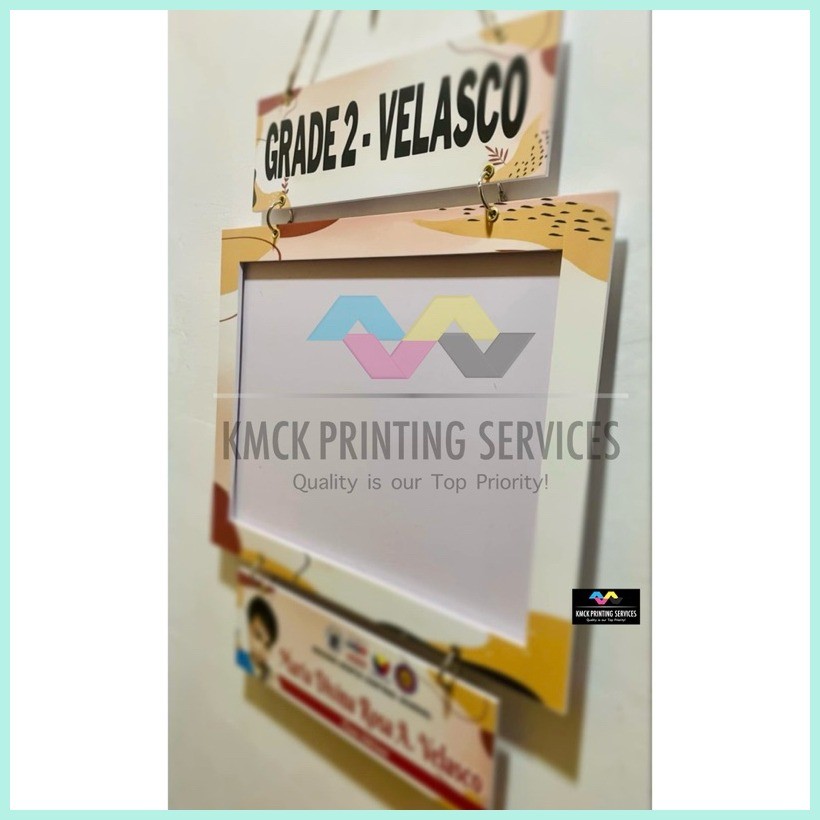 CUSTOMIZED CLASS PROGRAM DOOR NAME PLATE/CLASS PROGRAM HOLDER/CLASSROOM ...