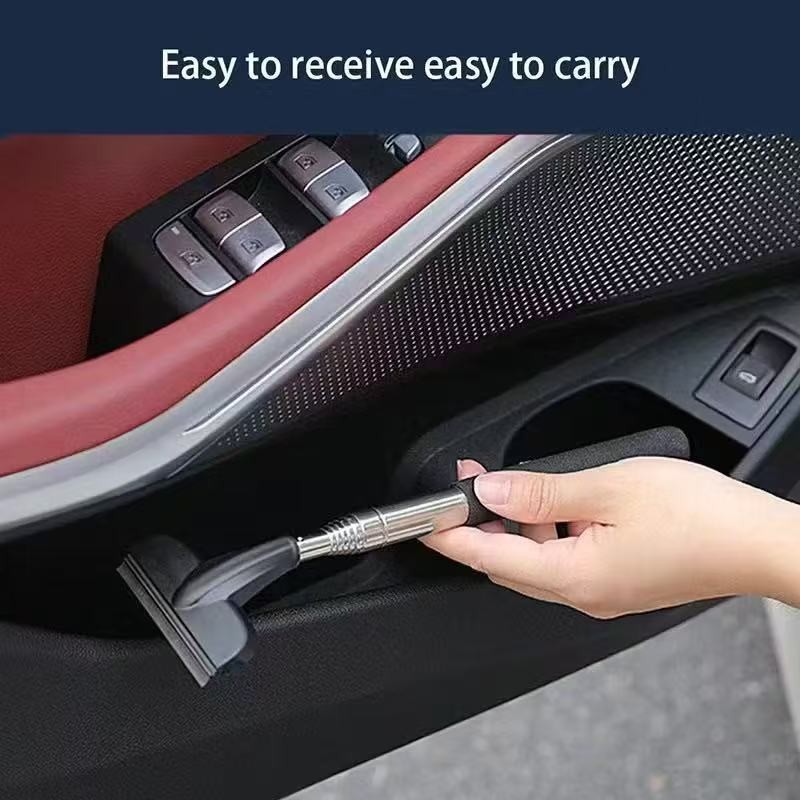 Retractable Car Rearview Mirror Wiper – Long Rod Portable Cleaner for ...