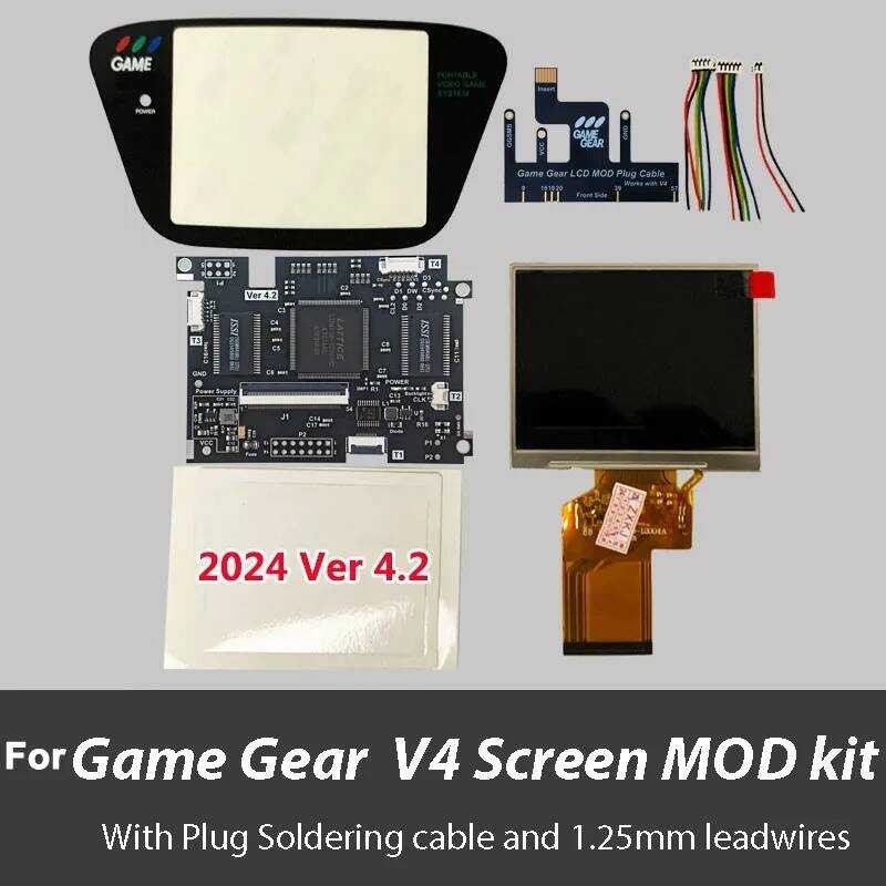 New 2 1 GG V4.2 OGS Screen Mod Ki For SEGA Game Gear V4.1 IPS Pre ...