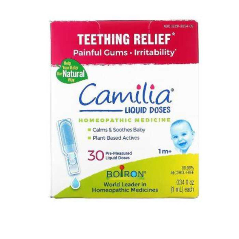 Boiron, Camilia, Teething Relief, 1 Month+, 30 Or 15 Pre-Measured ...
