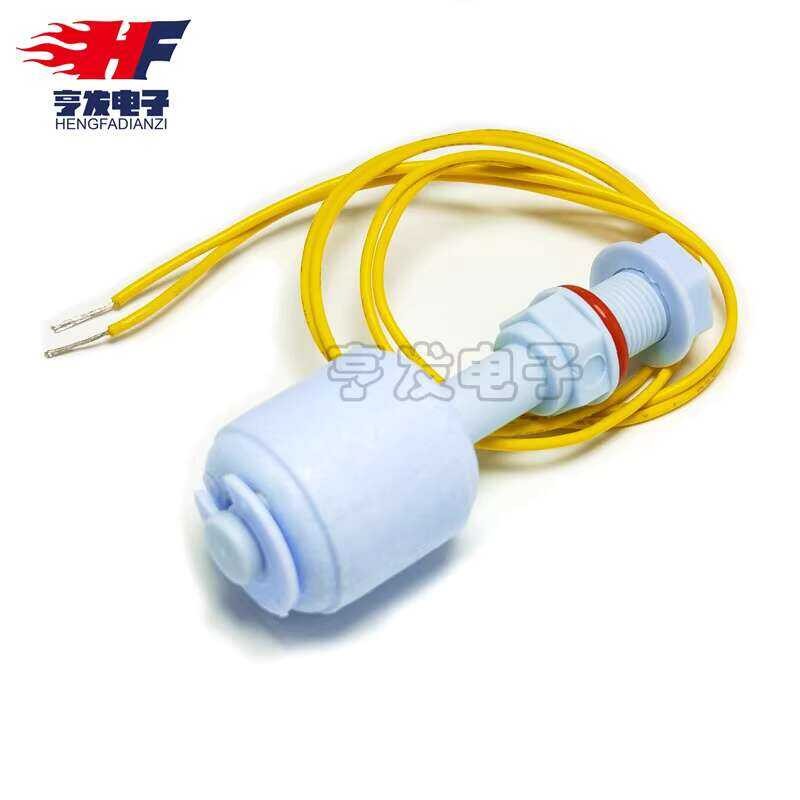 PP Plastic Small Float Liquid Switch Water Level Sensor Anti-Corrosion ...