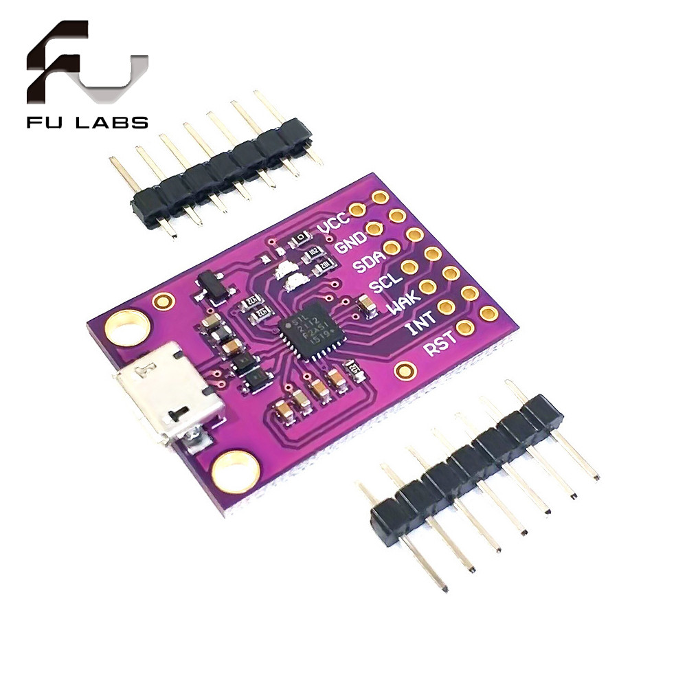 1pcs CP2112 USB to I2C Communication Small Board CCS811 Debugging Board ...