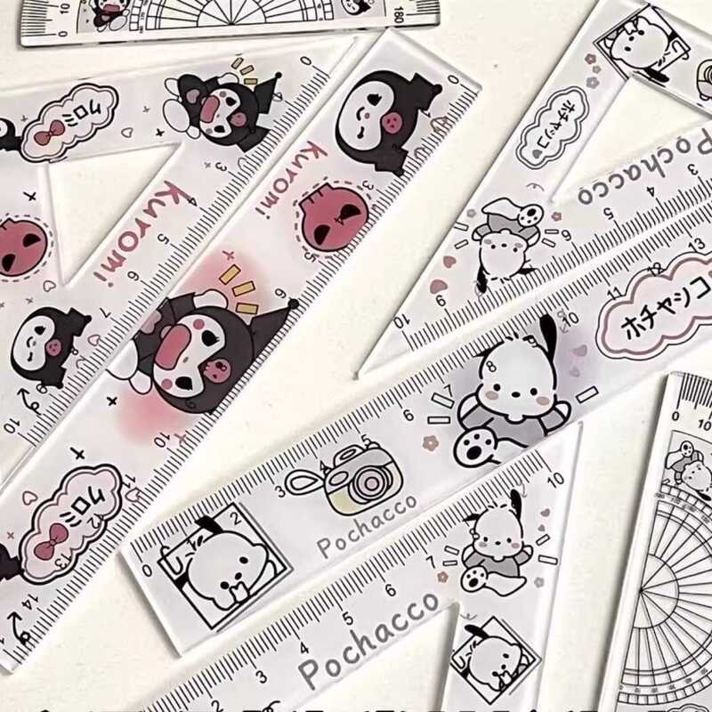 Dog Mi High-Quality Ruler for Elementary School Students, Full Set of ...