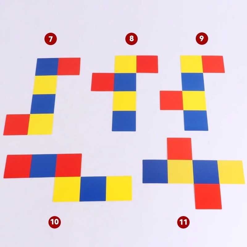 Cube Expansion Diagram Teaching Aids 11 Types of Rectangular Prisms 54 ...