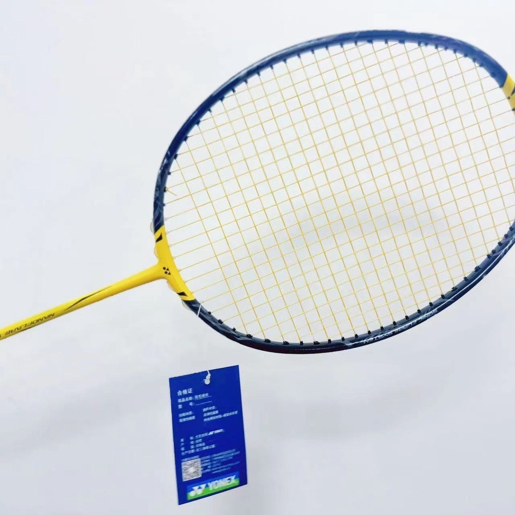 New YONEX NANOFLARE 1000Z White Badminton Racket Full Carbon Single 4U ...