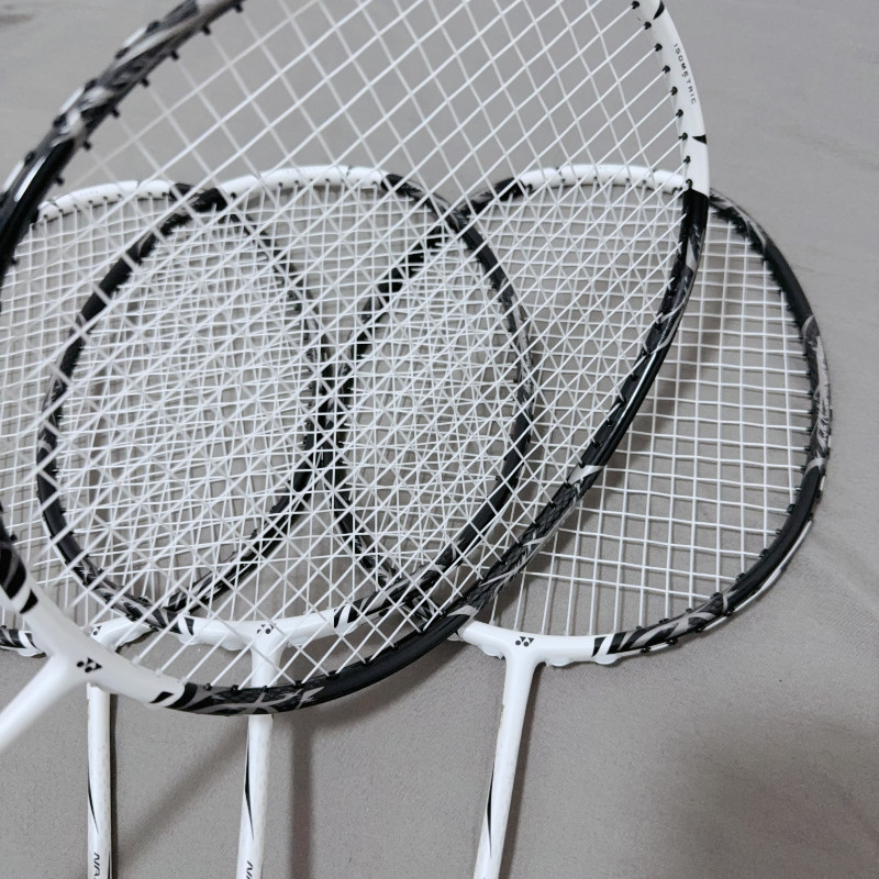 New YONEX NANOFLARE 1000Z White Badminton Racket Full Carbon Single 4U ...