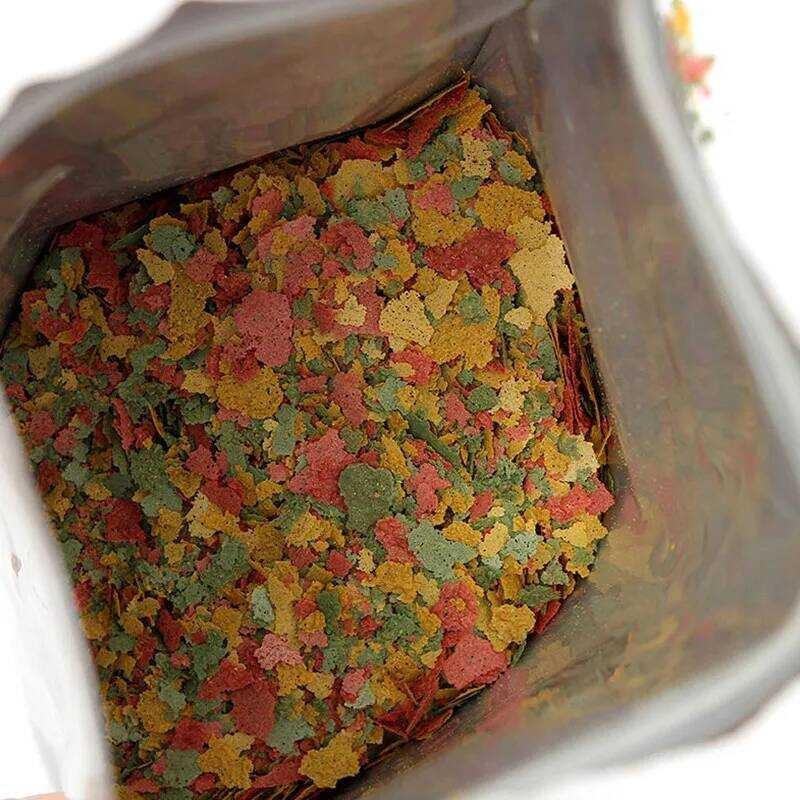 Ornamental Fish Thin Slice Food Tropical Fish Feed Colorful Fish Food ...
