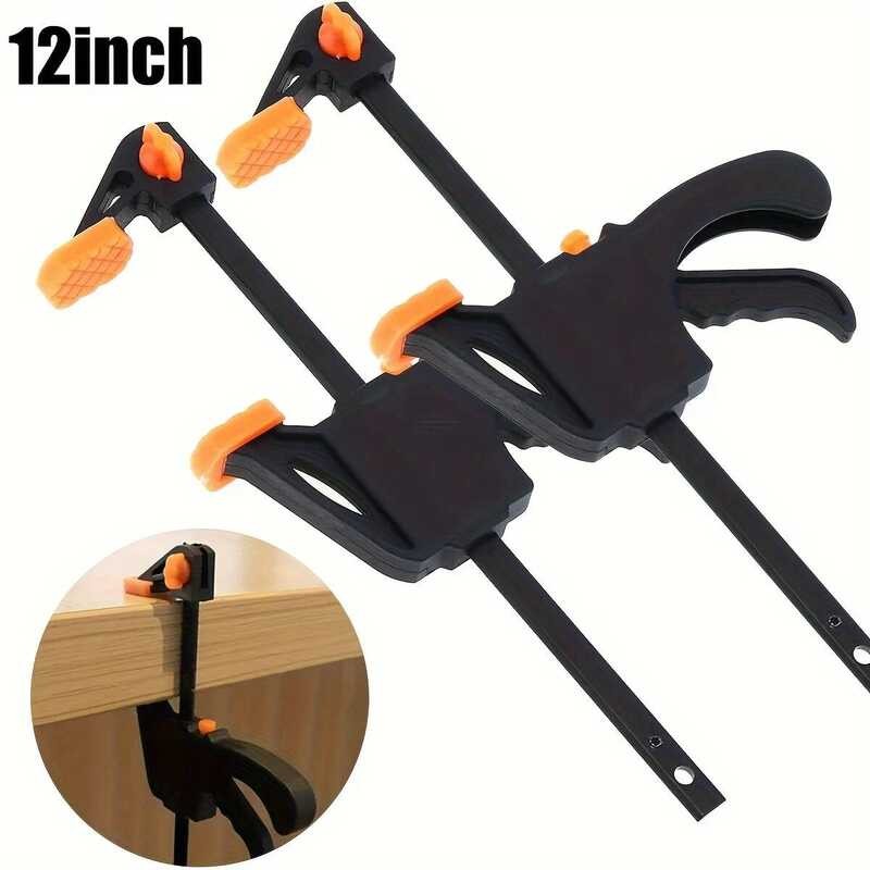 C 12 3 Inch Bar Clamps For Wooorking, Quick Grip Trigger Clamp One ...