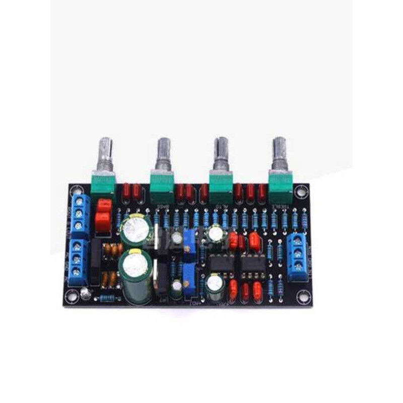 High-Fidelity NE5532 Op Amp Preamplifier Tone Audio Amplifier Preamp ...