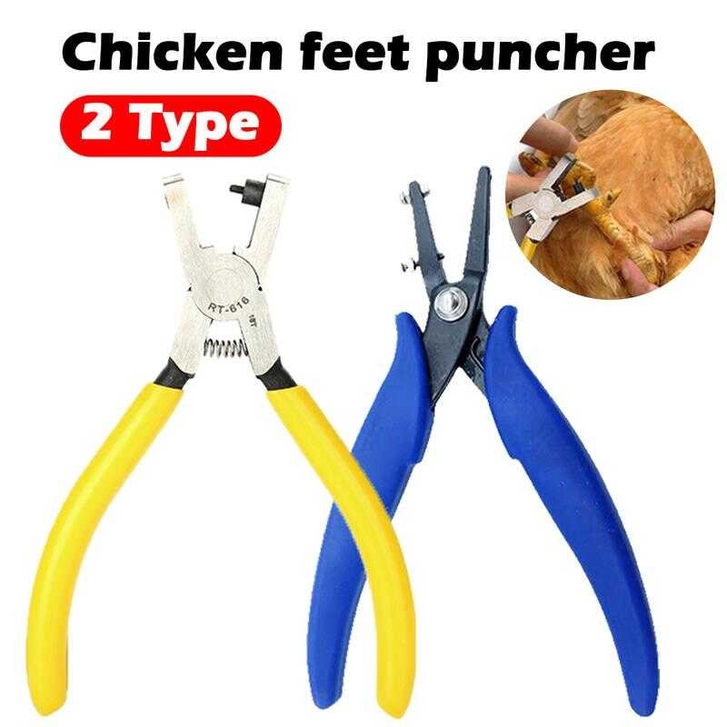 Wingband Plier Applicator Chick Toe Puncher Stainless Steel For ...