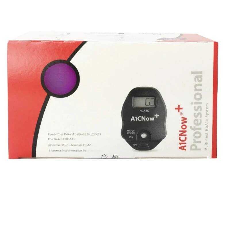 Glycosylated Hemoglobin PTS Diagnostics Hba1c A1cnow+ System ...