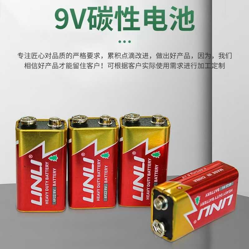 9V Multimeter Stackable Square 6F22 Nine-Volt Battery for Speaker Toys ...