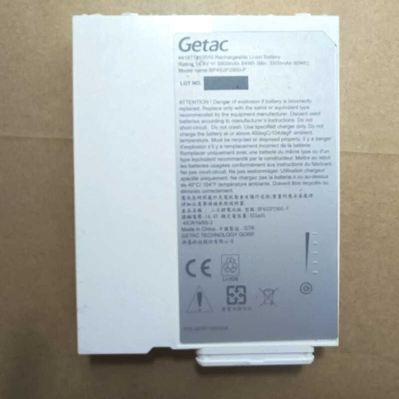 Original Compatible Getac 0 Rx10 Bp4s2p2900-P 441871910010 White High ...