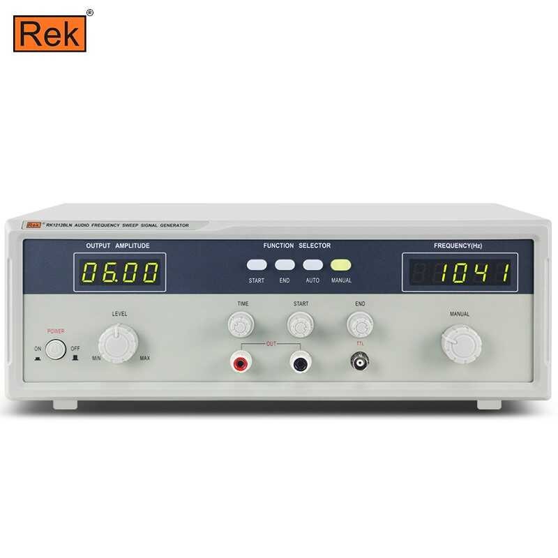 Rek RK1212BLN Audio Sweep Signal Generator Output Voltage | Shopee ...