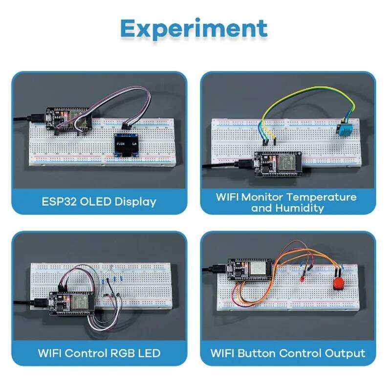 Esp32 Module Kit Starter Kit For Esp32 Esp-32S WIFI Module Esp32 WIFI ...