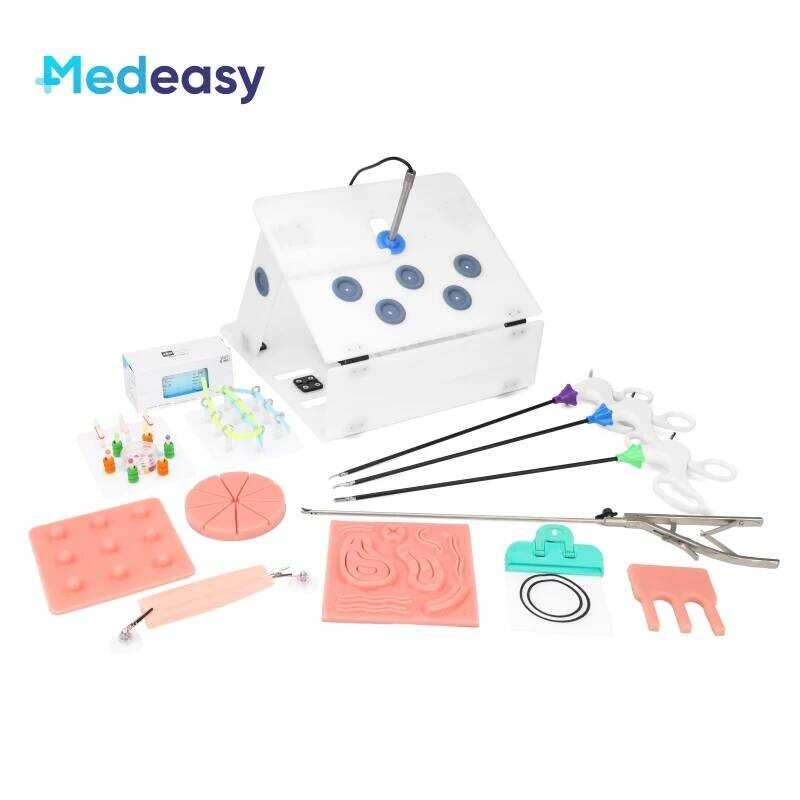 Simulator Laparoscopic Training Box Foldable Laparoscopy Endo Trainer ...