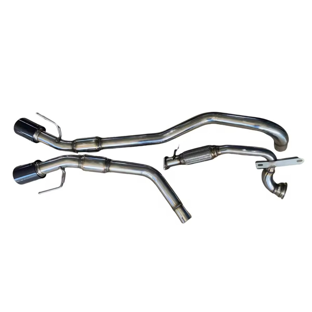 HK$ Legamax Side Dual Exit Stainless Exhaust Pipes Muffler Ford Raptor ...
